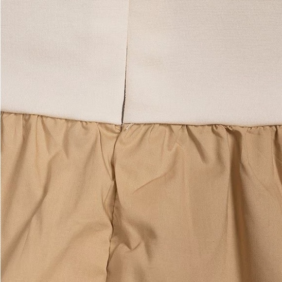 NWT Skies Are Blue Crew Neck Sleeveless Color Block Midi Dress - Picture 7 of 7